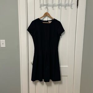 Brooks Brothers Red Fleece navy wool dress